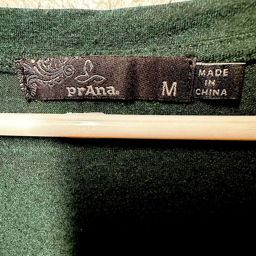 Dark green Prana T shirt
